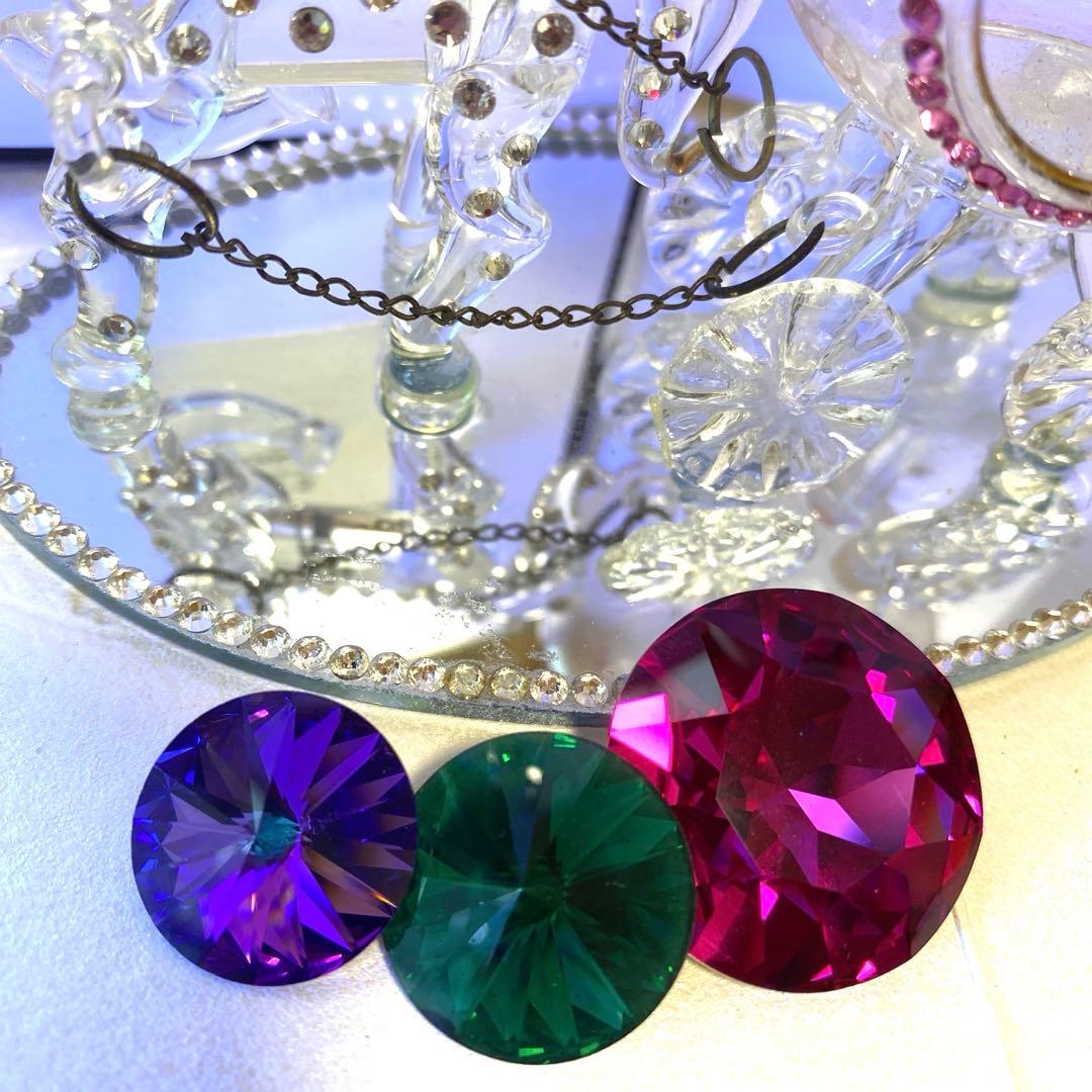 超お買い得♡大人リバティとインド刺繍 大くるみボタン(38ミリ) 豪華3