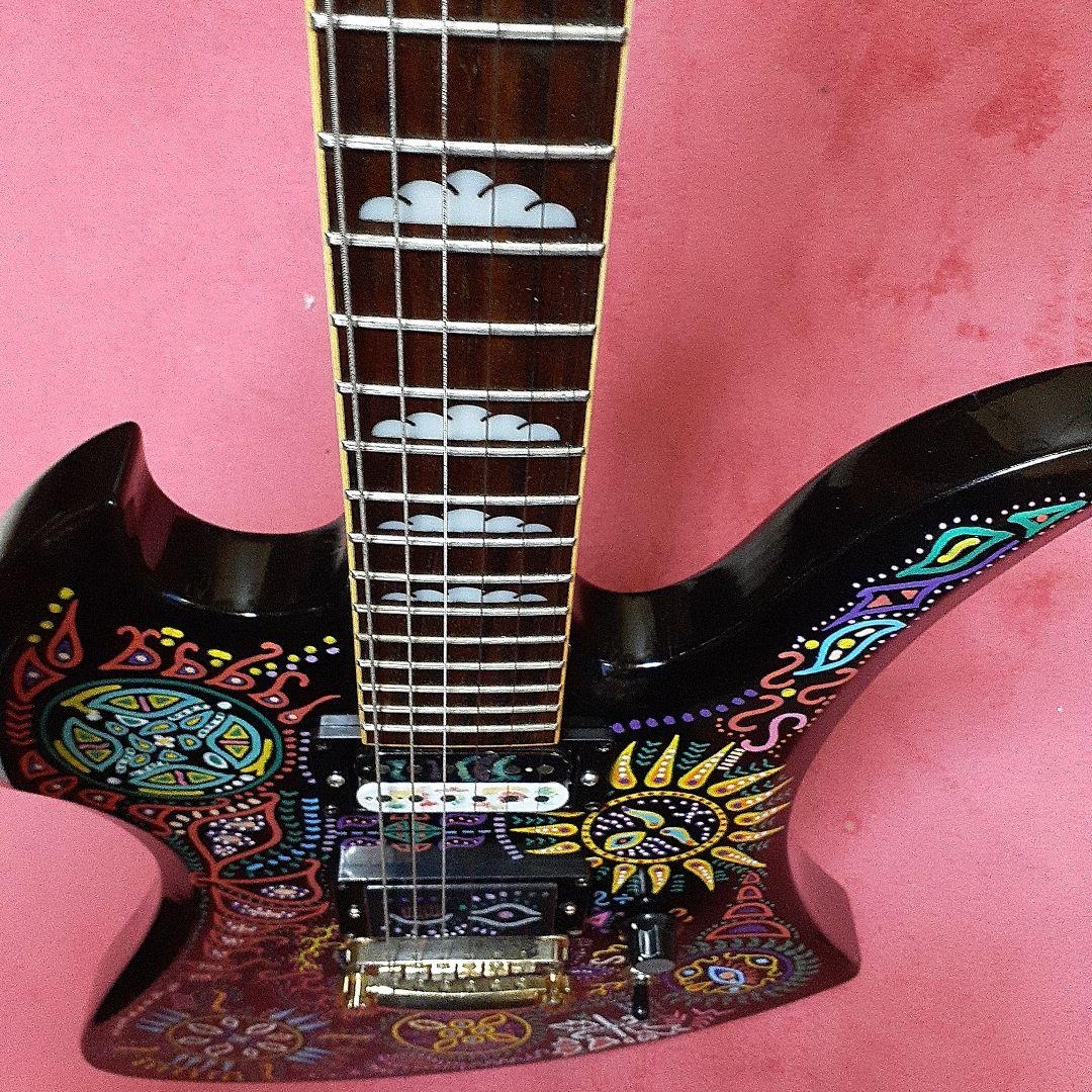 良・美品】サイケペイント/MG-480X・hideモデル。モッキンバード