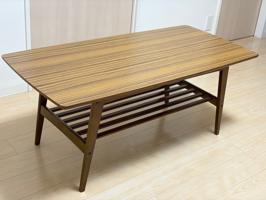 【送料無料】カリモク60 リビングテーブル（大）　組立不要　ウォールナット