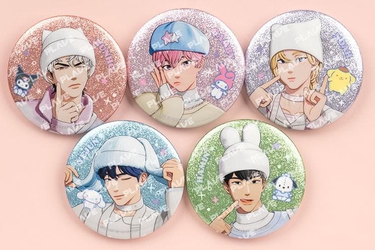 PLAVE イェジュン アクリルスティックキーリング バッジセット PLBBUU