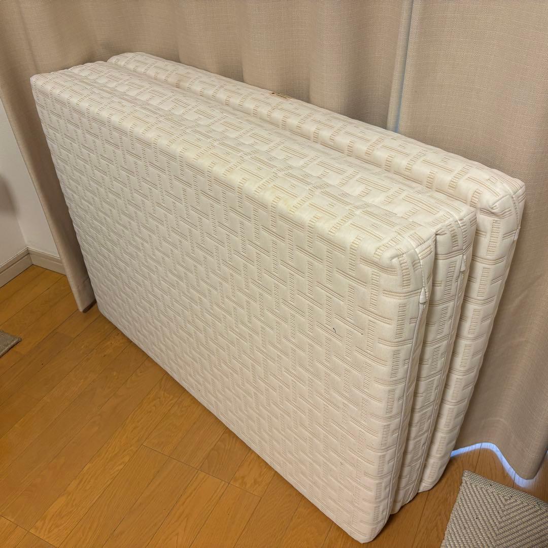 西川 Afit 三つ折りマットレス シングル　美品