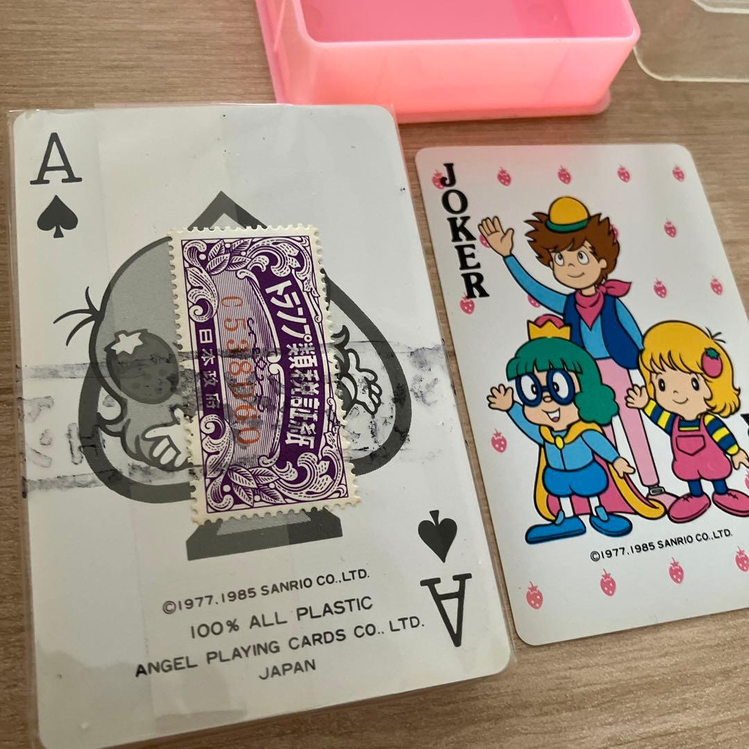 ButtonNose トランプ　サンリオ　昭和レトロ　平成レトロ　ファンシー