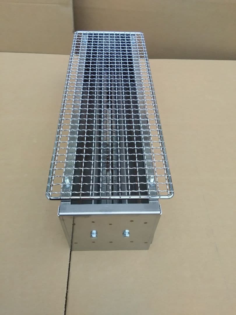 未使用品 焼鳥器 串焼き機 プロパンガス用 網付き やきとり機器 LPガス 祭り