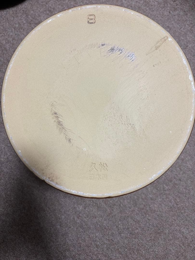 【専用】常滑焼 久松窯 　甕　 切立蓋付 8号　日本製　容器