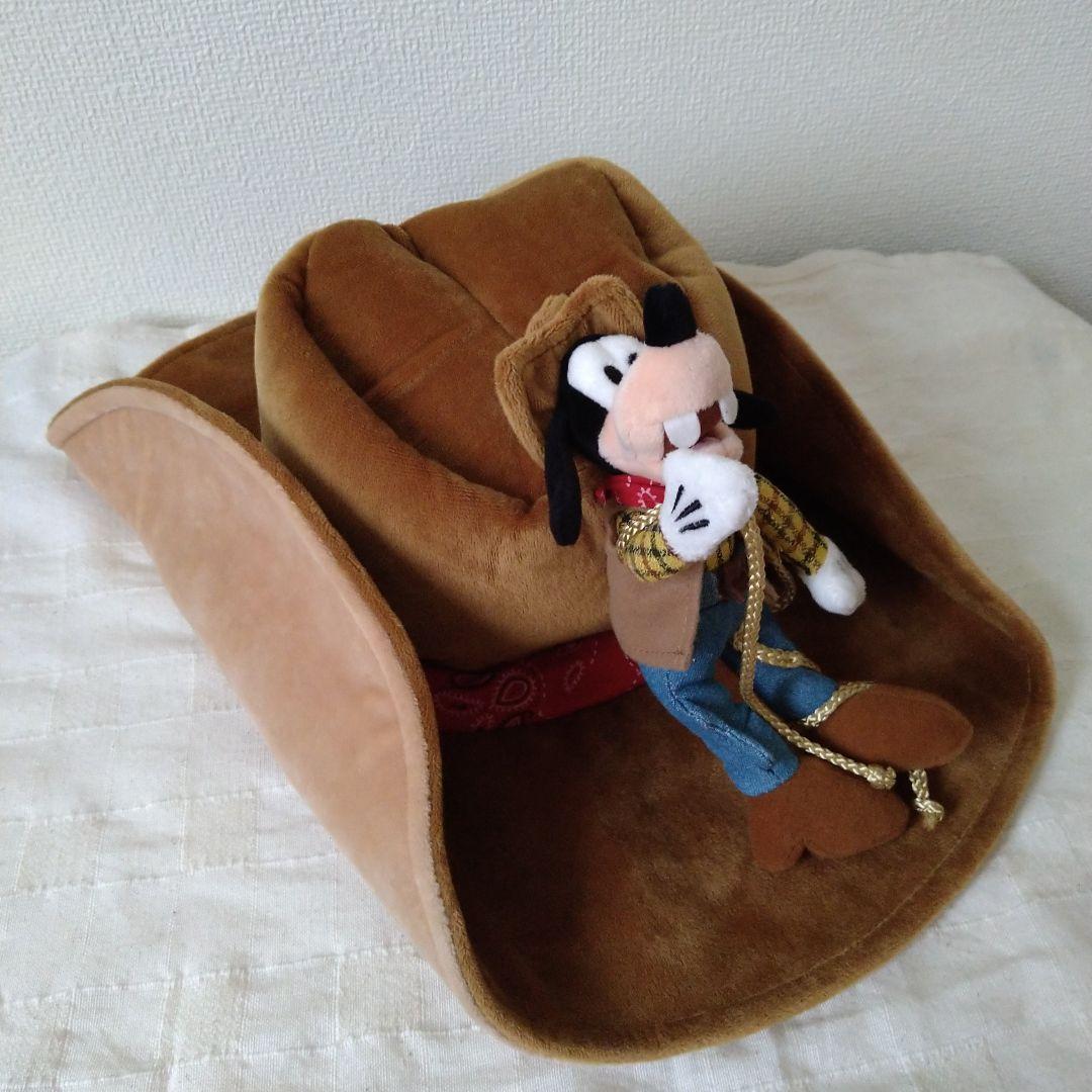 ディズニーランド ファンキャップ グーフィー カウボーイハット 激レア