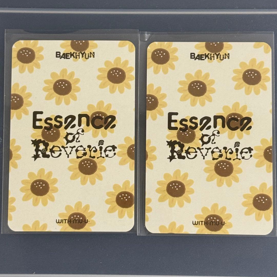 EXO BAEKHYUN エクソ ベッキョン ベク トレカ - メルカリ