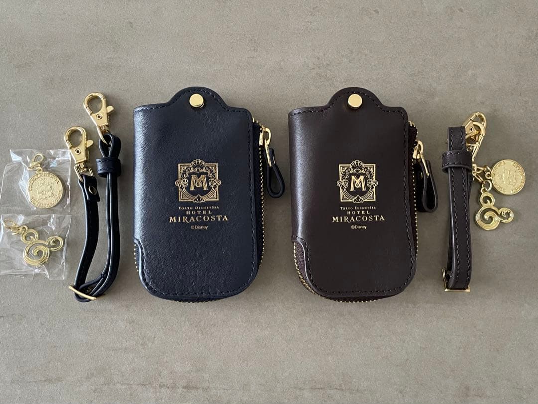 ミラコスタ スイート ノベルティ 本革キーケース ディズニーシー