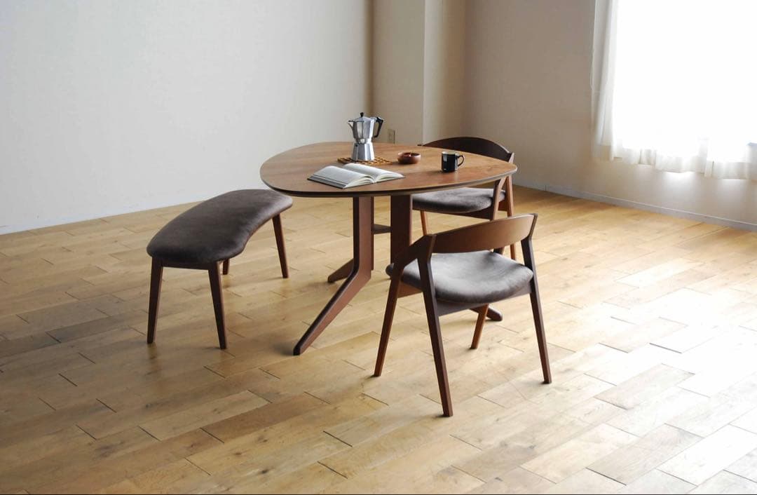 送料無料／美品】561 PICKテーブル ウォールナット（ブラウン） - メルカリ