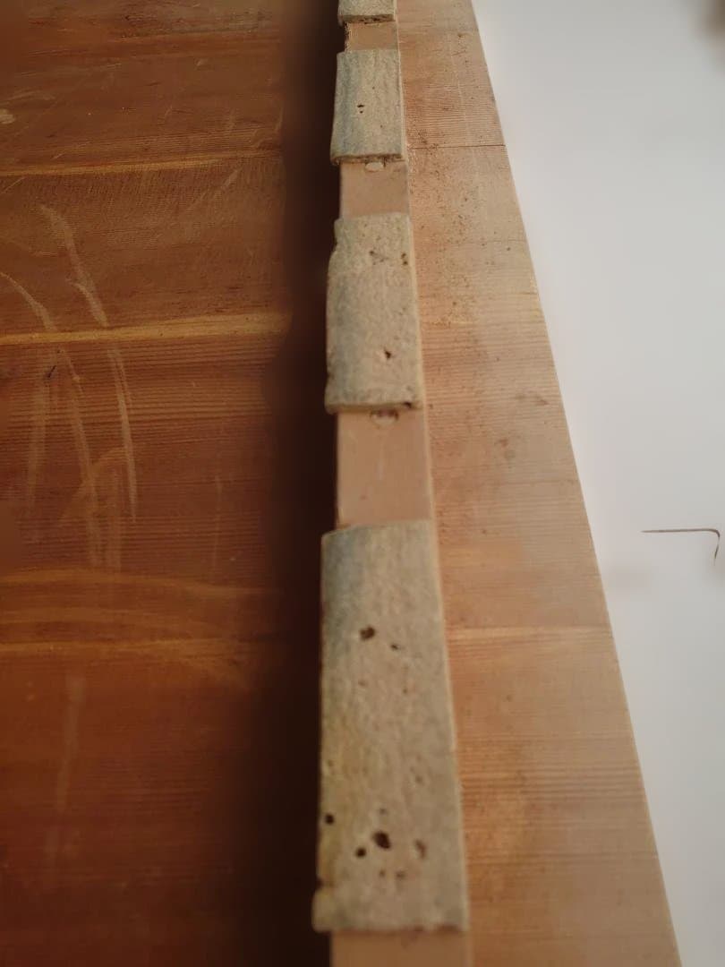 年越しそば・うどん手打ちのし板＆麺棒木製長さ90cm✖83cm高さ7.5cm