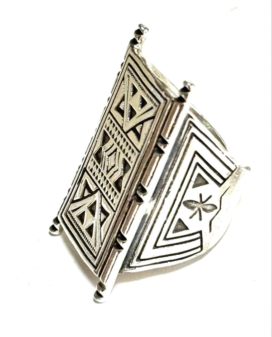 ハンドメイド　シルバー　リング