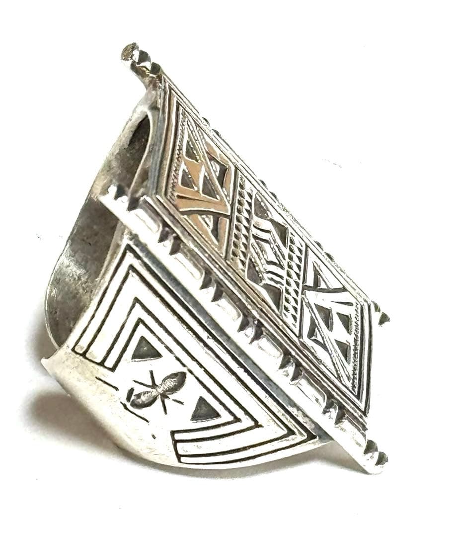 ハンドメイド　シルバー　リング