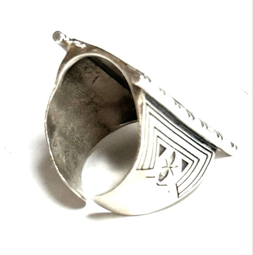 ハンドメイド　シルバー　リング