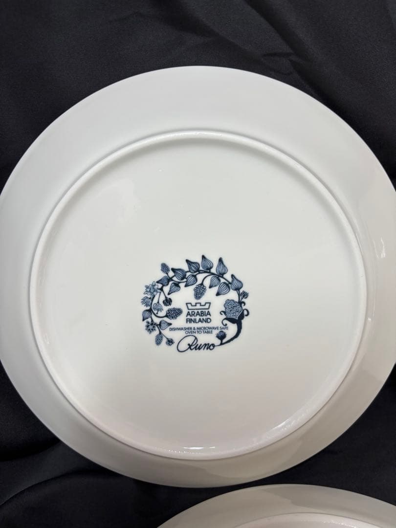 廃盤品　アラビア　四季　プレート　4枚セット 25.5cm バラ売り不可