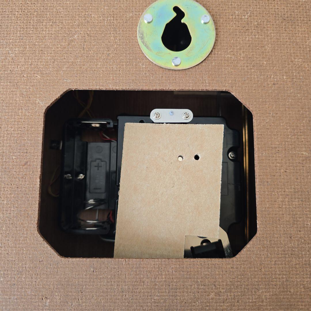 未使用 掛時計 SEIKO PQ839B クォーツ 昭和レトロ ボンボン