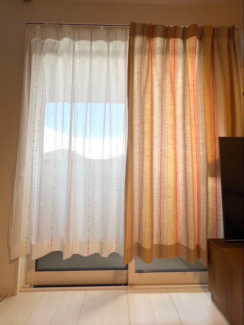 unico カーテン OOZE FLAG 1セット - メルカリ