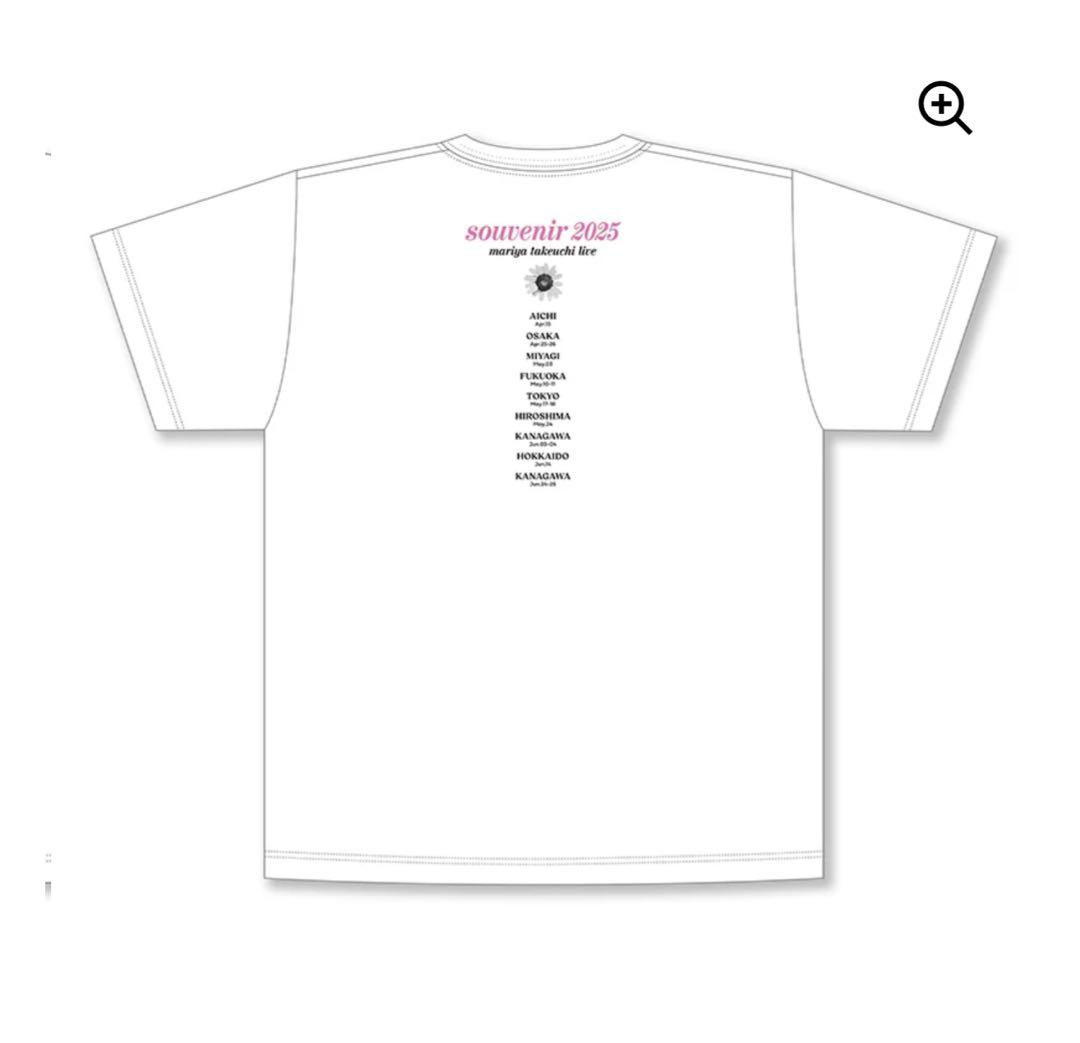 竹内まりや TシャツA souvenir tour 2025 - メルカリ