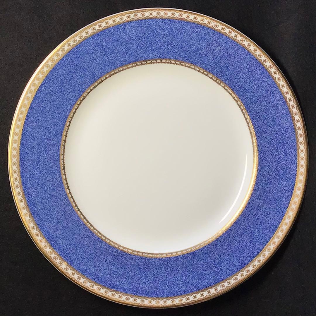 ウェッジウッド ユーランダーパウダー ブルー プレート 27.5cm 6枚