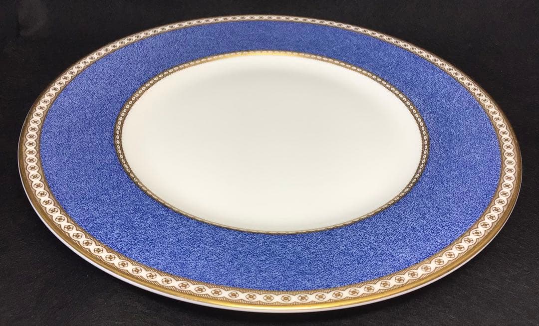 ウェッジウッド ユーランダーパウダー ブルー プレート 27.5cm 6枚