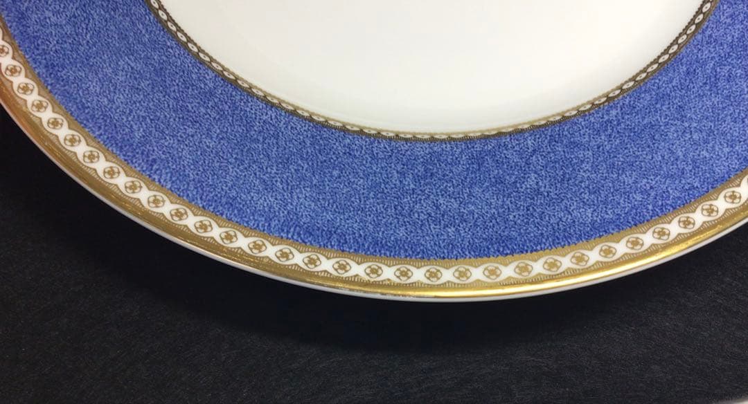 ウェッジウッド ユーランダーパウダー ブルー プレート 27.5cm 6枚