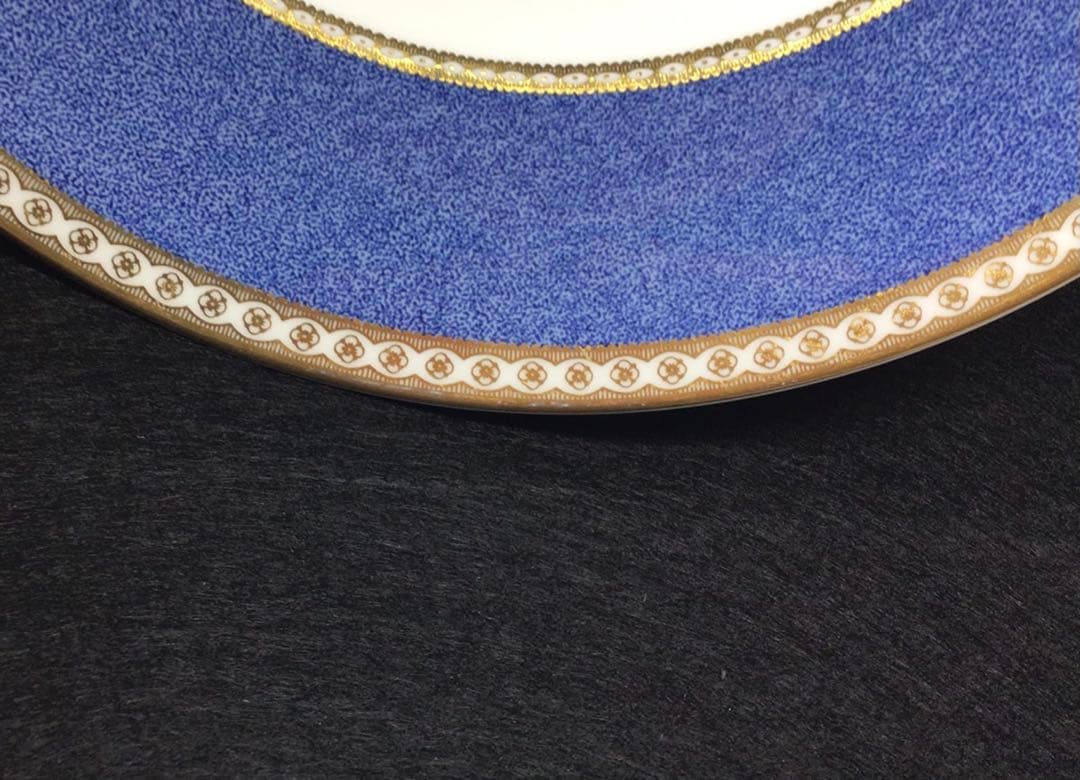 ウェッジウッド ユーランダーパウダー ブルー プレート 27.5cm 6枚