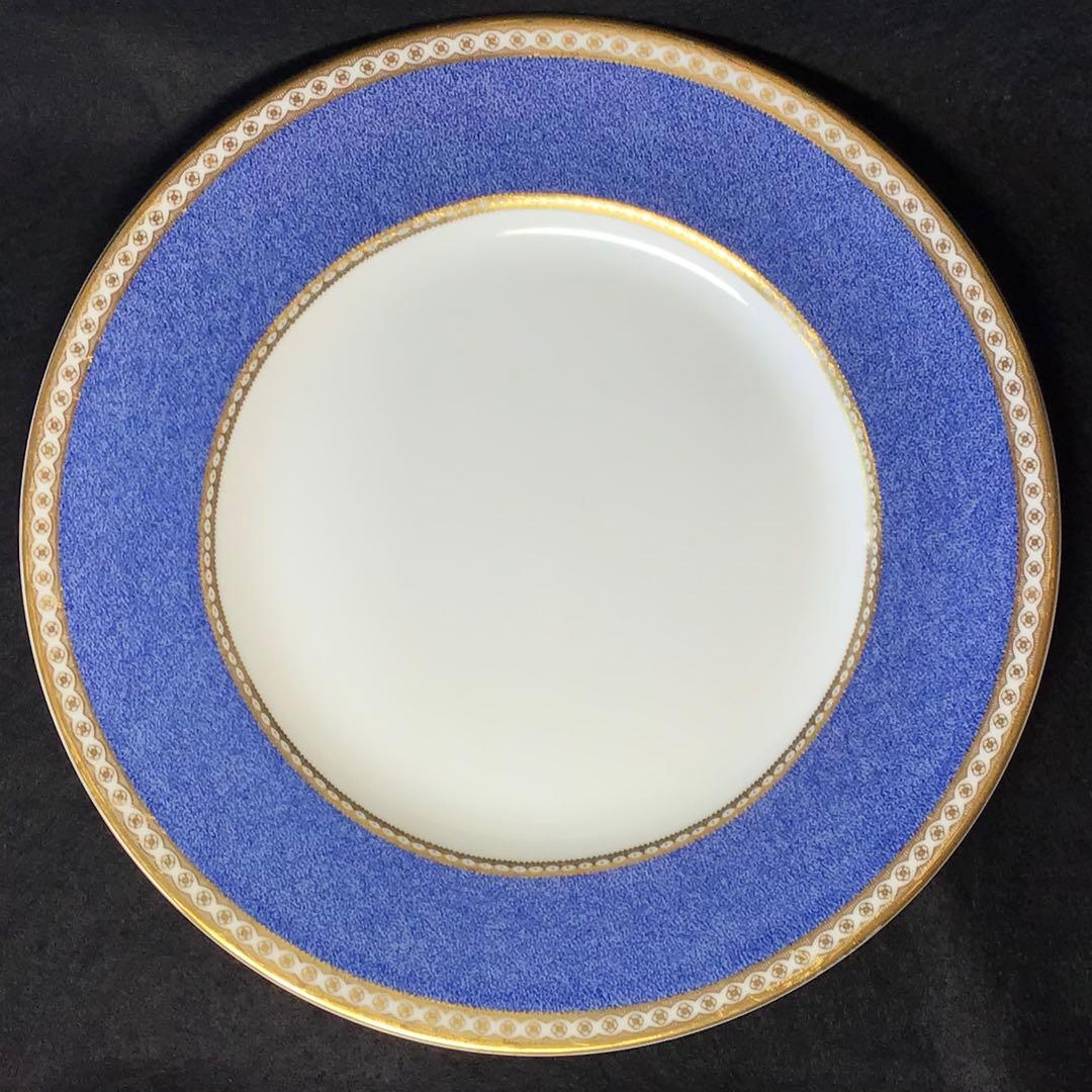 ウェッジウッド ユーランダーパウダー ブルー プレート 27.5cm 6枚