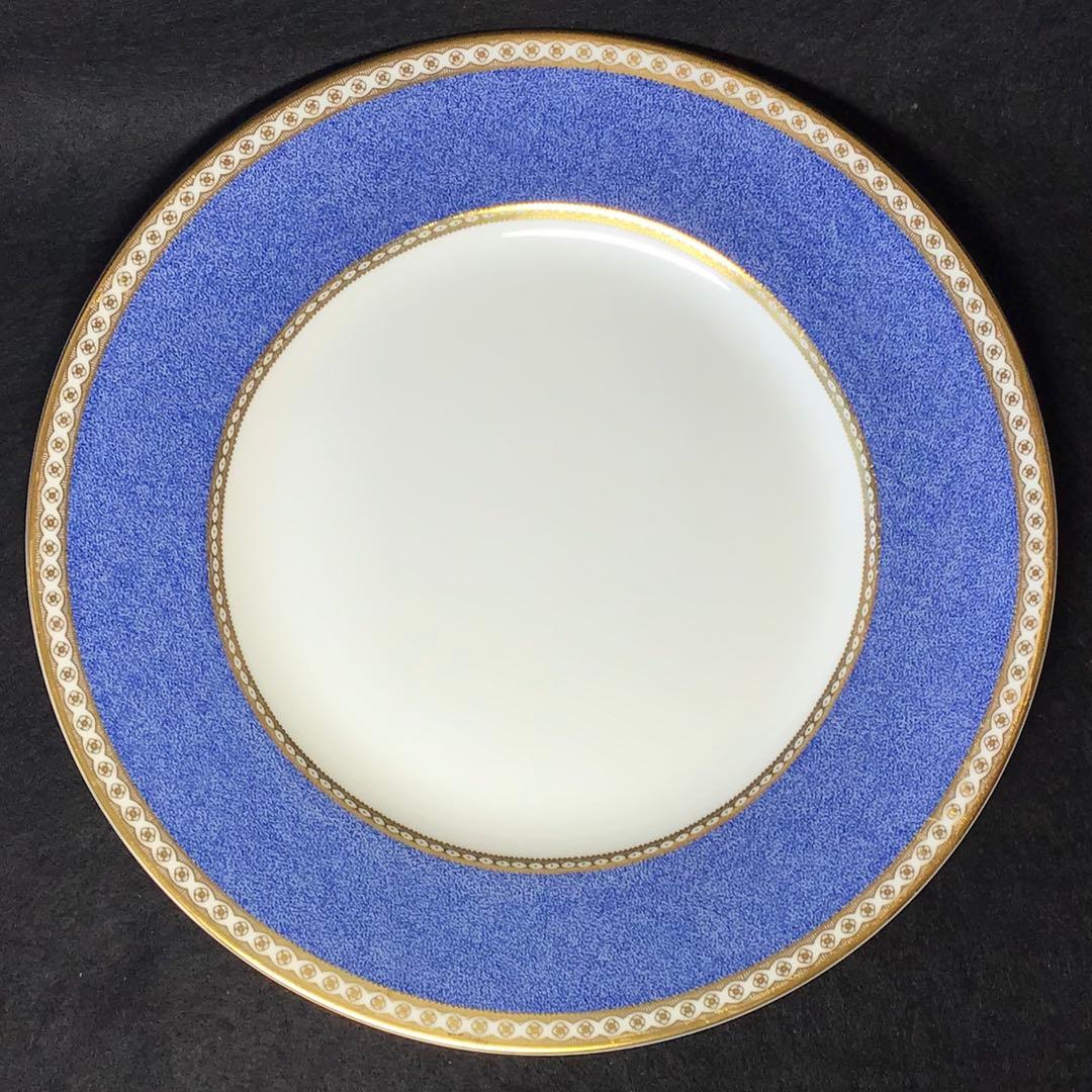 ウェッジウッド ユーランダーパウダー ブルー プレート 27.5cm 6枚