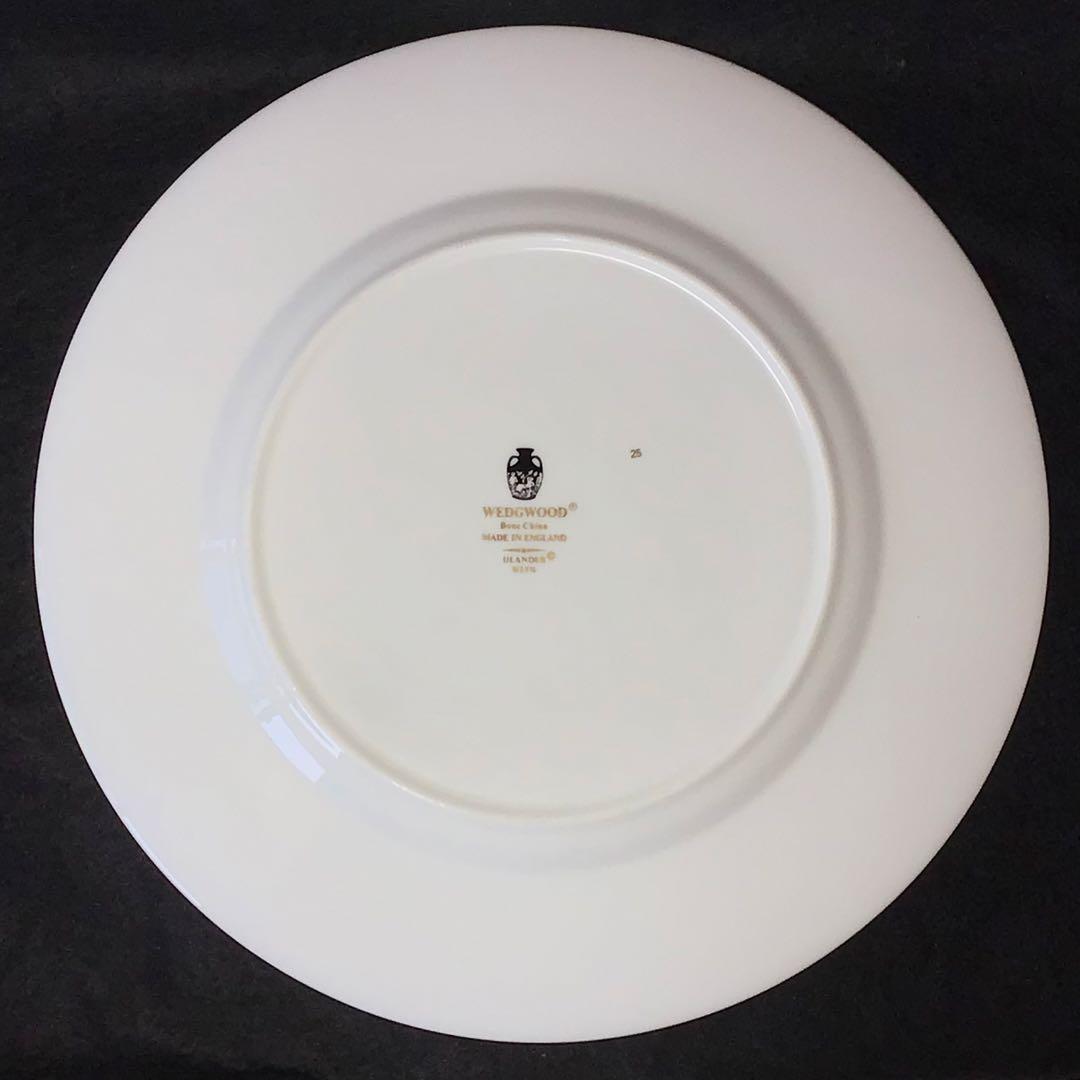 ウェッジウッド ユーランダーパウダー ブルー プレート 27.5cm 6枚