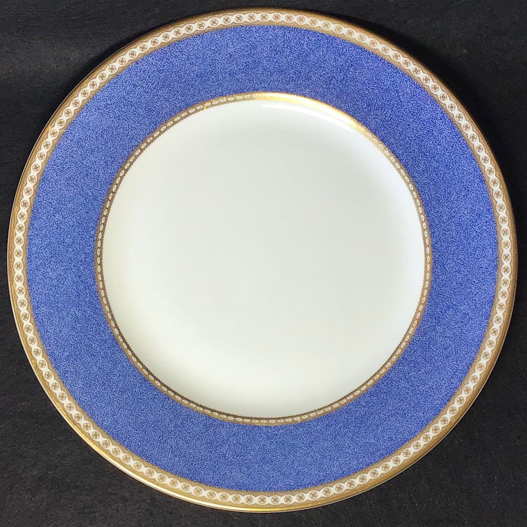 ウェッジウッド ユーランダーパウダー ブルー プレート 27.5cm 6枚