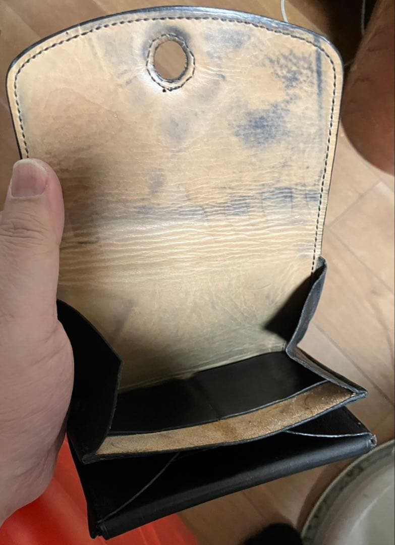 ハンス・オスター製 革財布「ライラック」