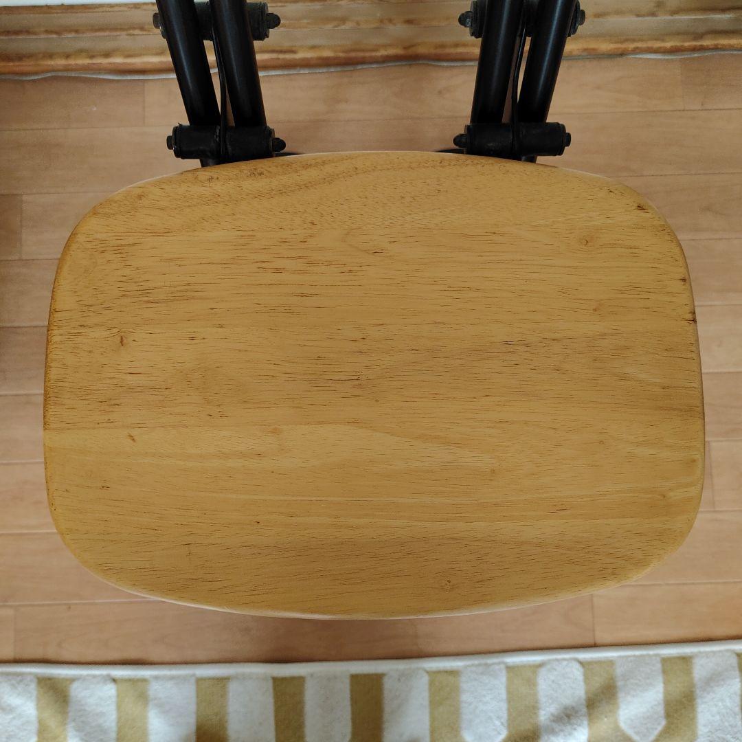 ルネセイコー ナチュラル/ブラック（折りたたみ式椅子 )