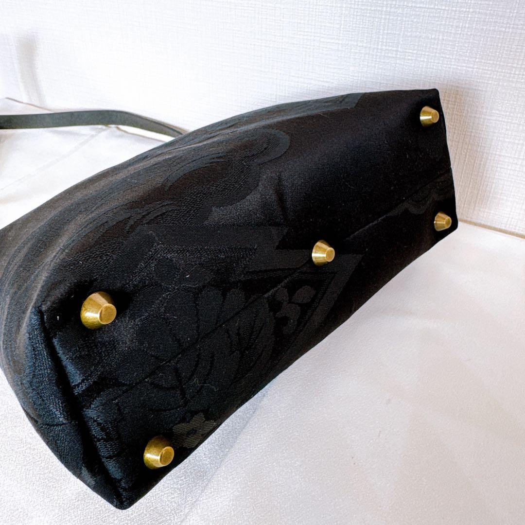 帯リメイク 蓋つきポシェット <雉>