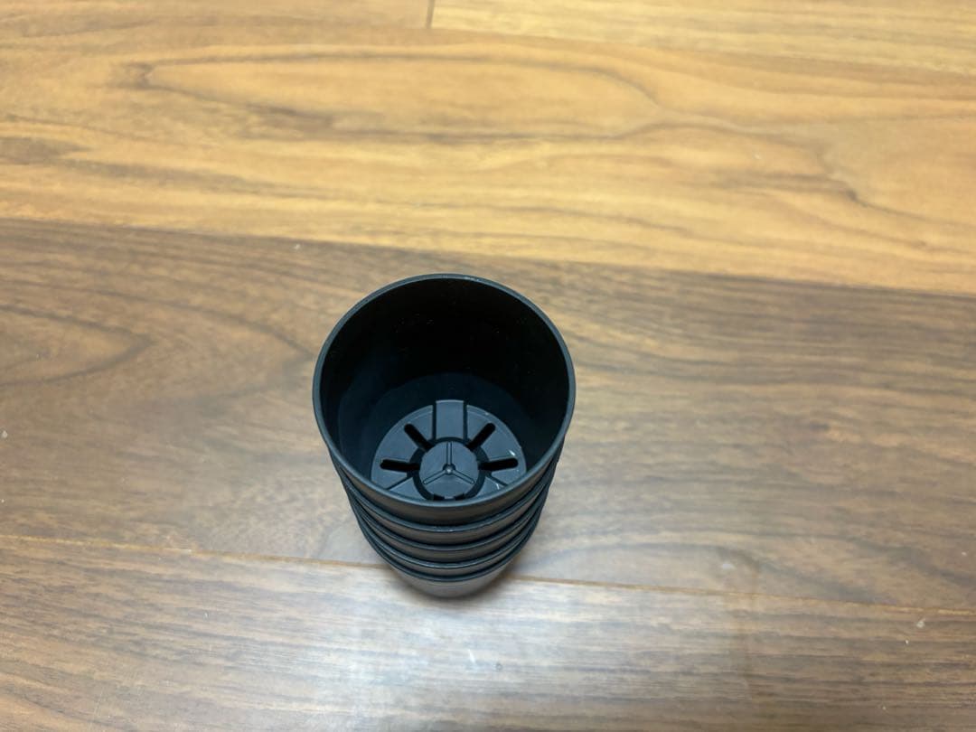 透明プラ鉢4種 菊鉢5号 プレステラ90深鉢 スリット鉢 アソートセット