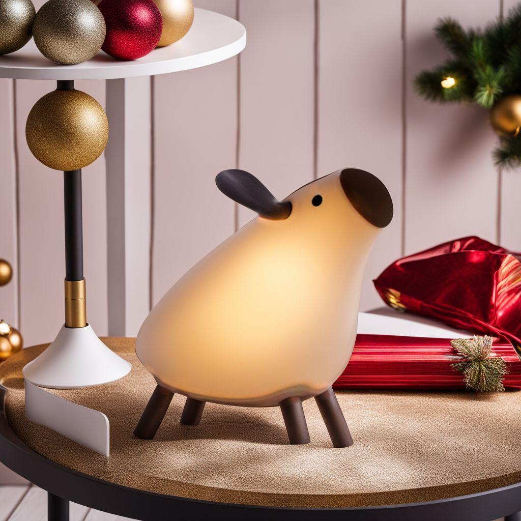 ☆トナカイの鼻に触れてみて　ライト　間接照明　調光可能