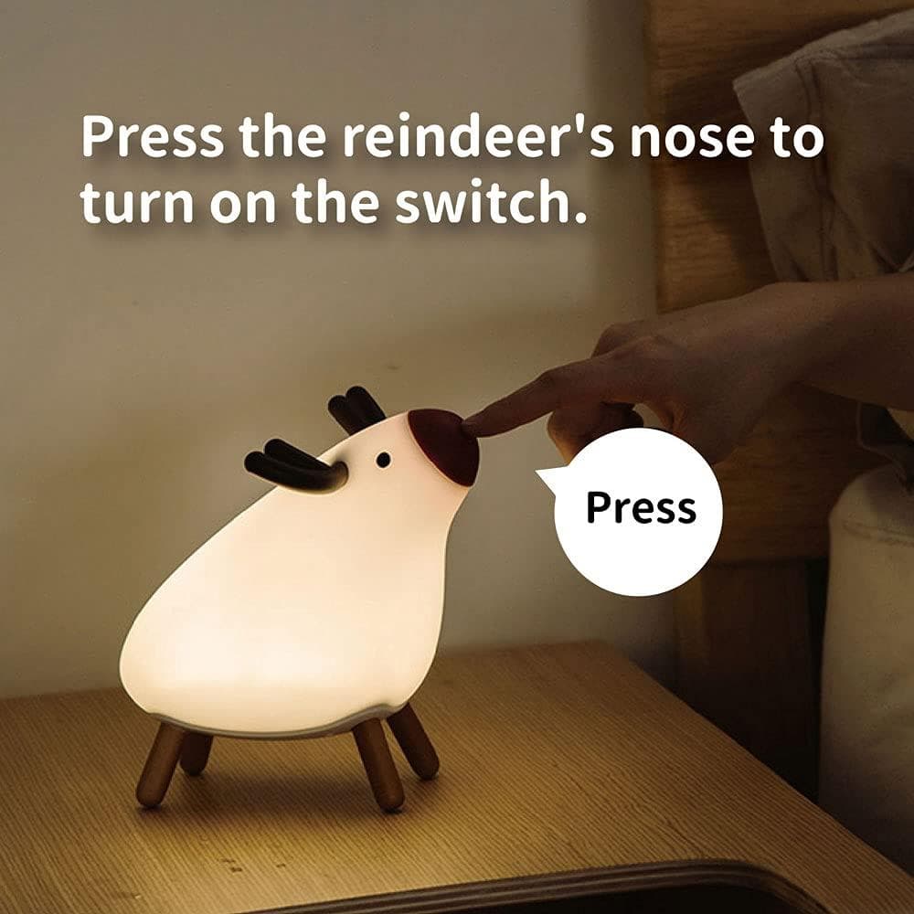 ☆トナカイの鼻に触れてみて　ライト　間接照明　調光可能