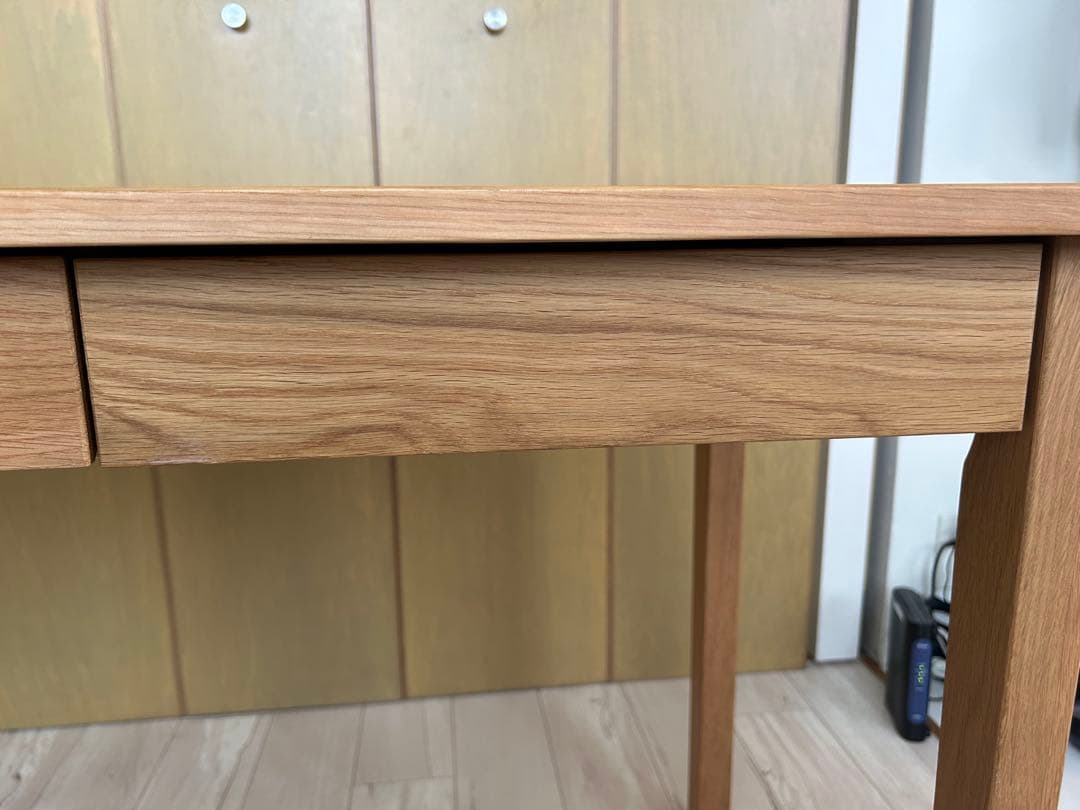 【無印良品】木製デスク（オーク材）
