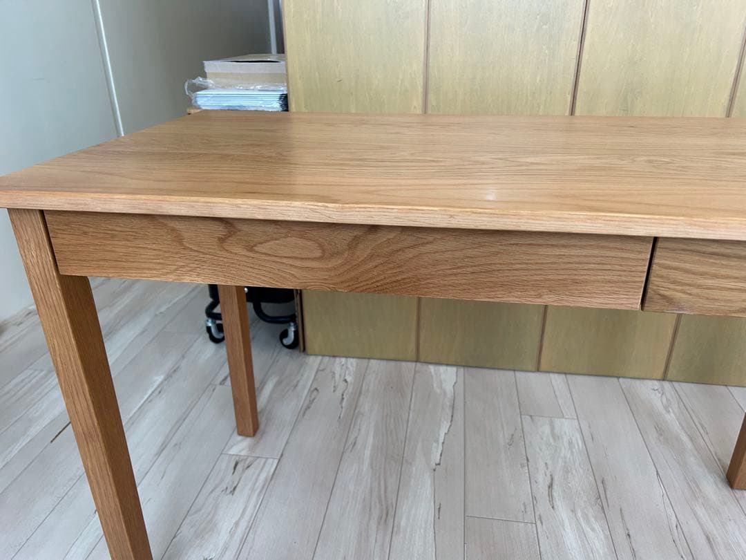 【無印良品】木製デスク（オーク材）