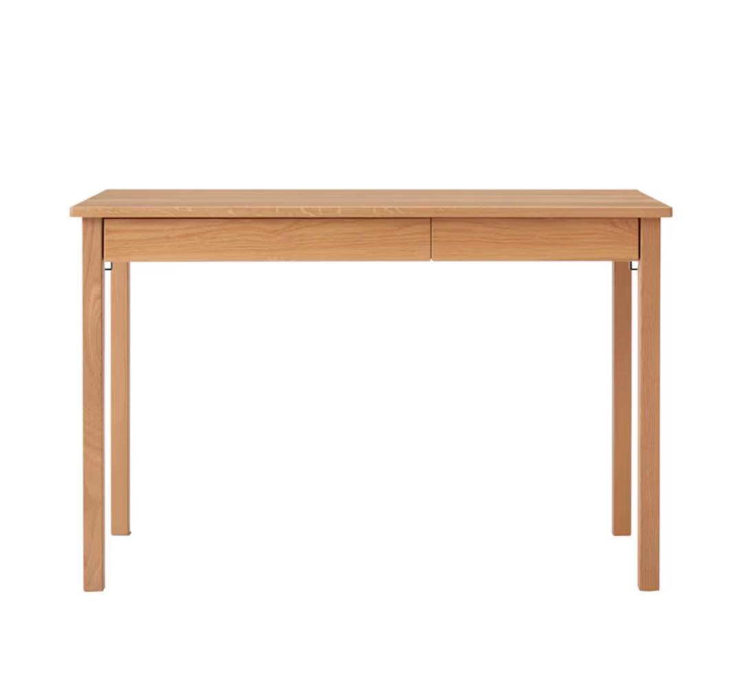 【無印良品】木製デスク（オーク材）