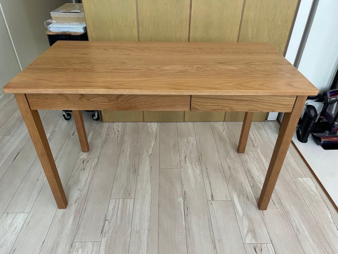 【無印良品】木製デスク（オーク材）