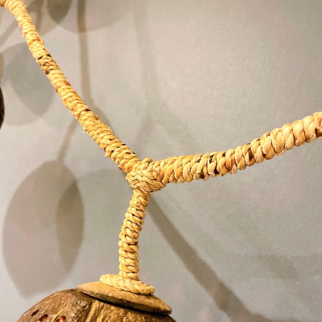 未使用品！おしゃれ！アジアン雑貨　ヤシの実ライト　間接照明