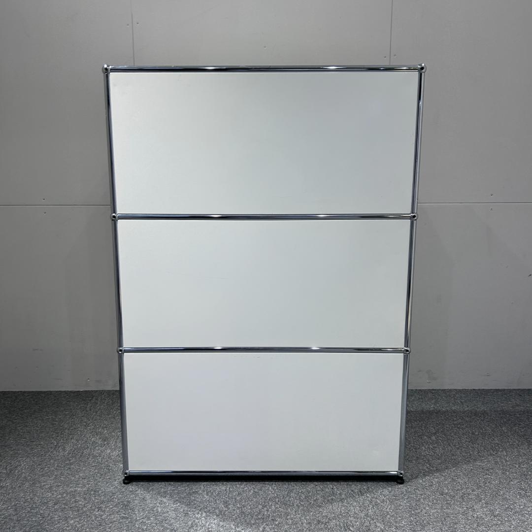【美品】USMハラー　キャビネット 1列3段