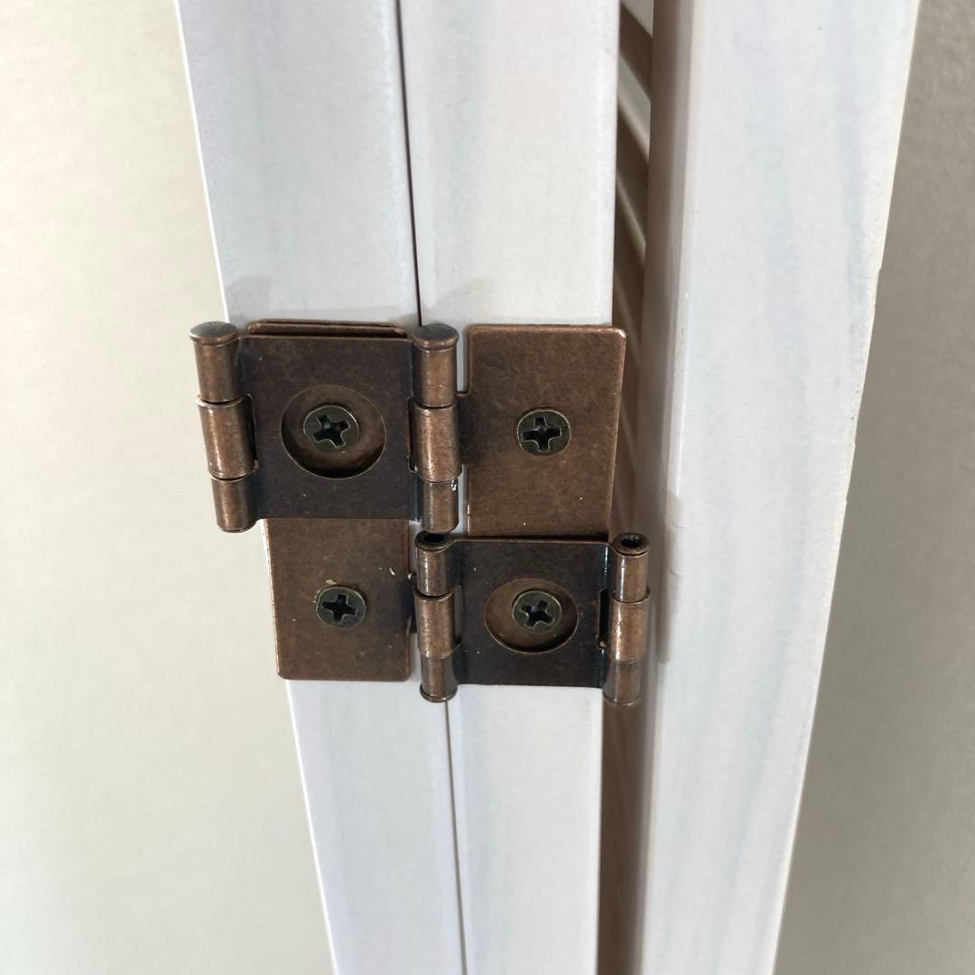 merry.san様 未使用品　シャビーウッド　パーティション　3連　間仕切り