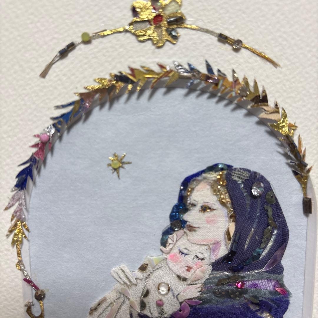 【お値引き不可】マリア様のイラスト　コラージュ