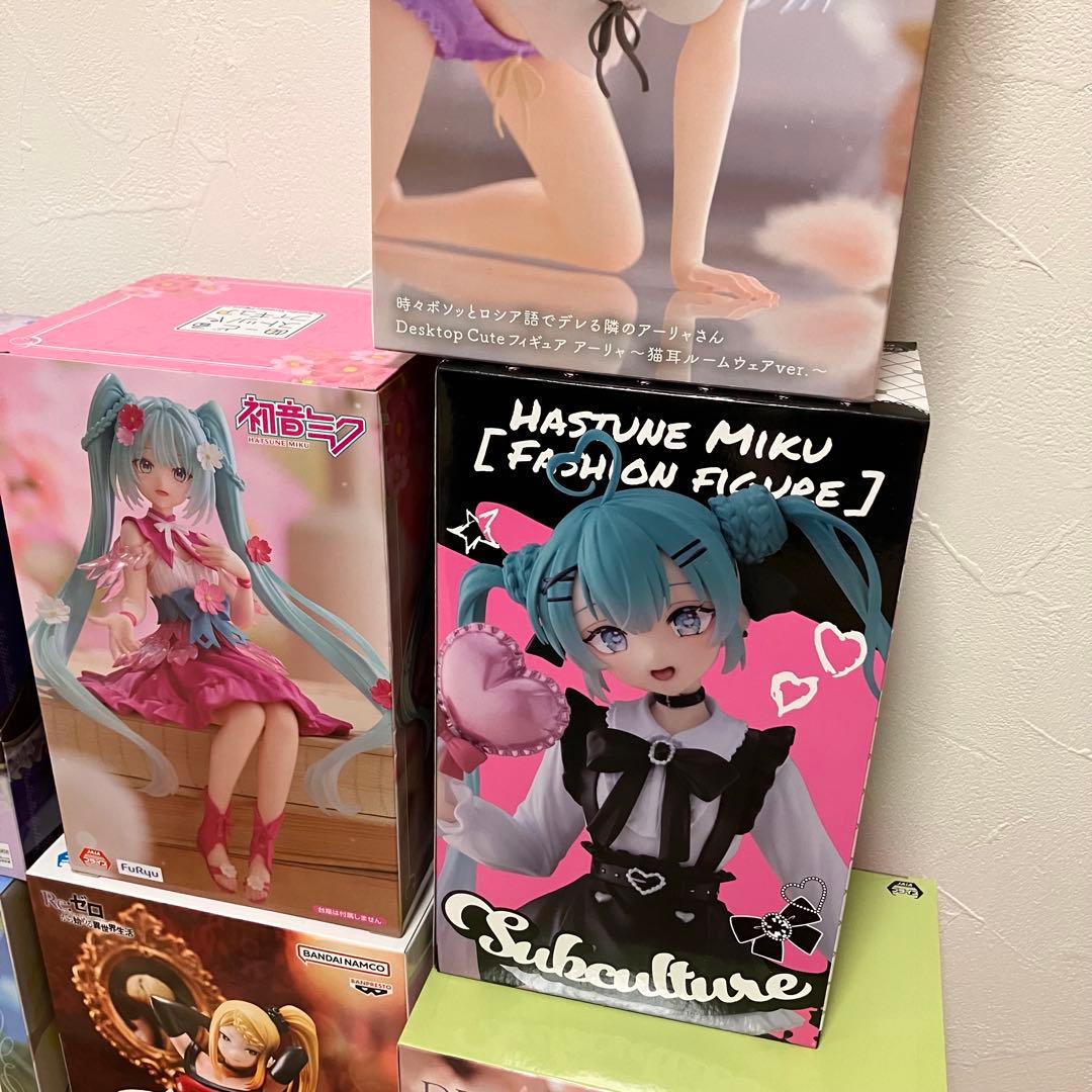 美少女フィギュア　まとめ売り　初音ミク　アーリャ　着せ恋　プリシラ　猫耳　桜ミク