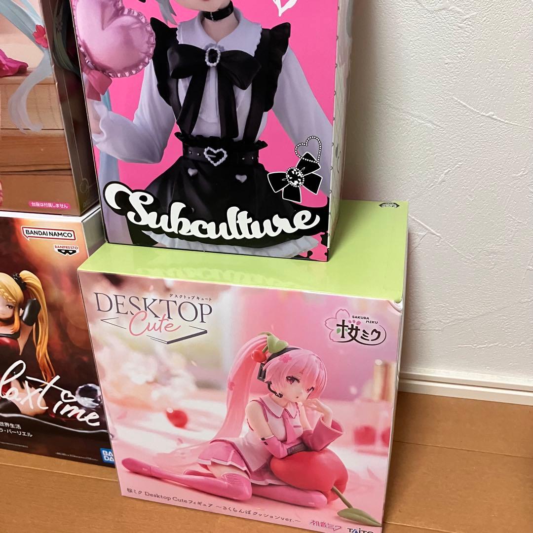 美少女フィギュア　まとめ売り　初音ミク　アーリャ　着せ恋　プリシラ　猫耳　桜ミク