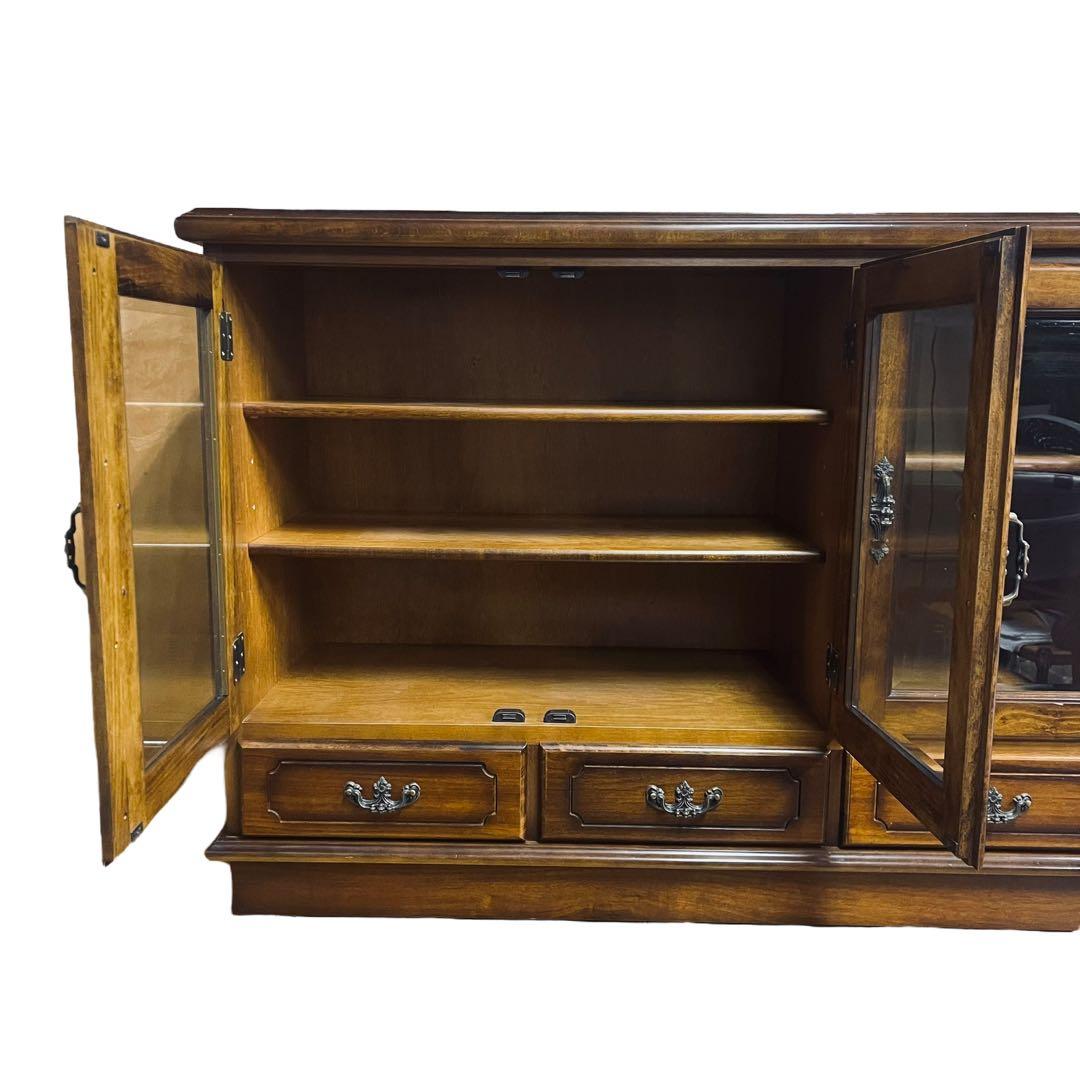 ★美品★ カリモク家具 サイドボード HC4007NK コロニアルウォールナット