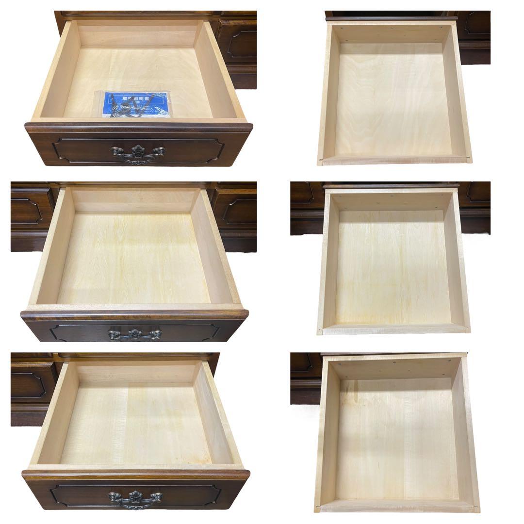 ★美品★ カリモク家具 サイドボード HC4007NK コロニアルウォールナット