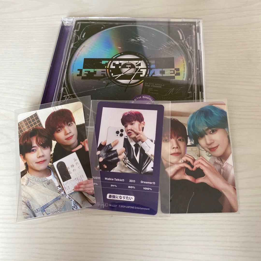 INI The Frame ザ・フレーム CD トレカ 木村柾哉 - メルカリ