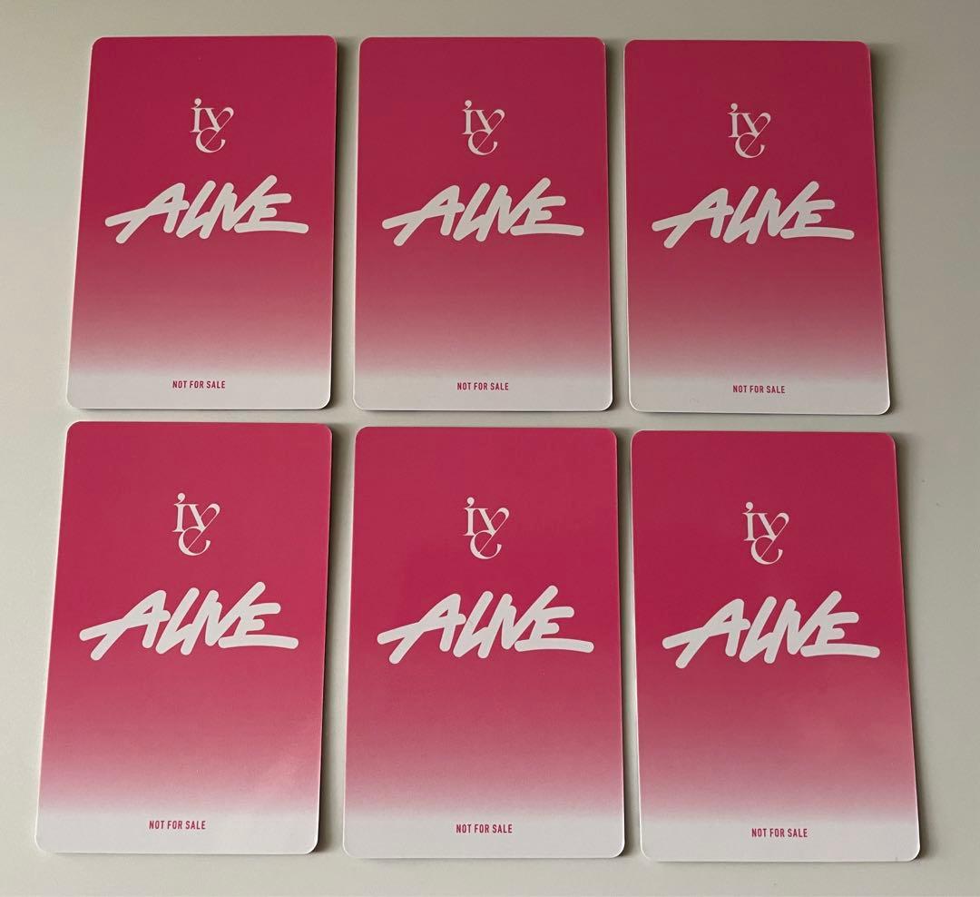 IVE ALIVE　オフイベ 大阪 会場限定 トレカ 10/14 コンプ