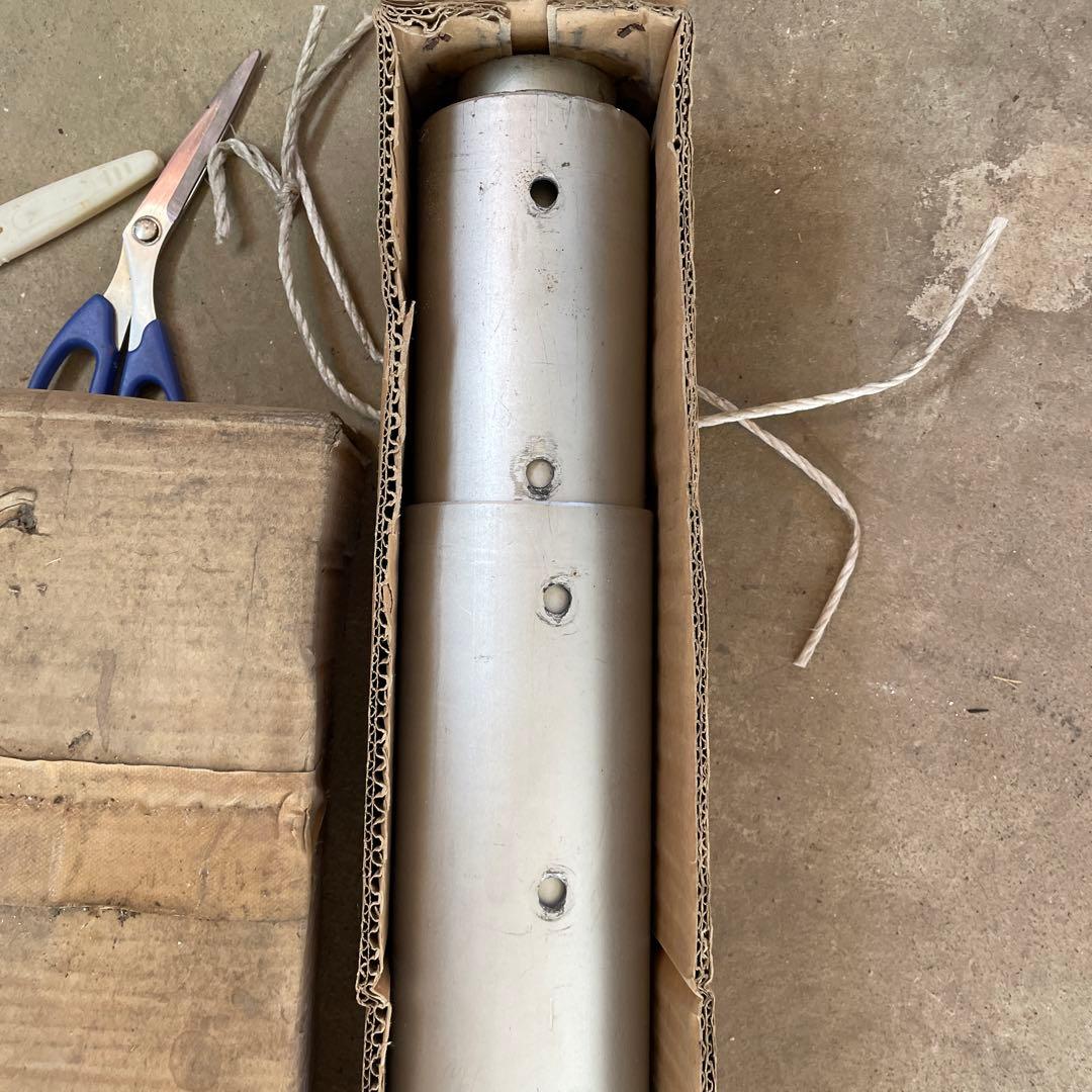 鯉のぼりのスカイポールとパイル14m