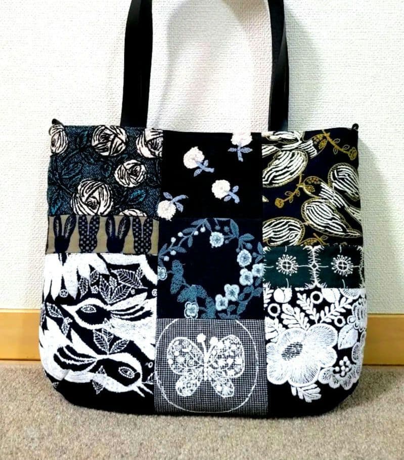 ミナペルホネントートバッグ ハンドメイド